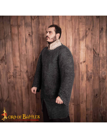 Cota de malha de anel redondo...