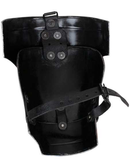 Homens de ombro medievais em aço...