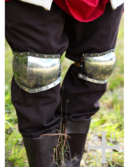 Par de Joelheiras medievais, século XV