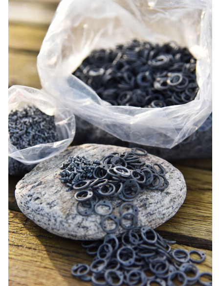 Bolsa de argolas de alumínio de 8 mm,...