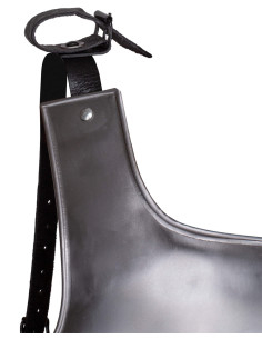 Cota de malha medieval em aço modelo Nova, acabamento polido 2