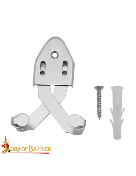 Suporte de aço para pendurar espada...