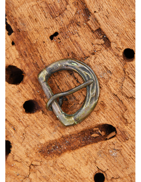 Fivela de cinto normanda, latão