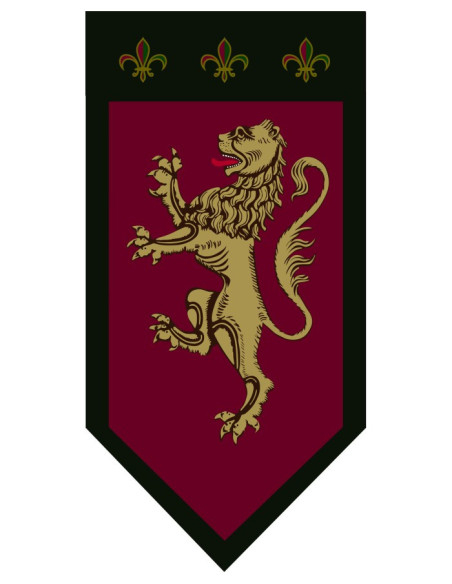 Bandeira Medieval Bestia Rampante...