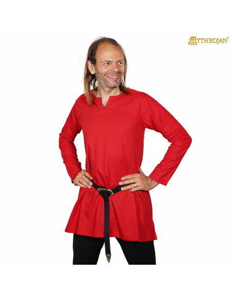 Túnica medieval de algodão modelo...