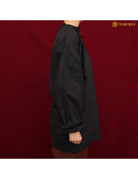 Camisa vikinga de algodão modelo...