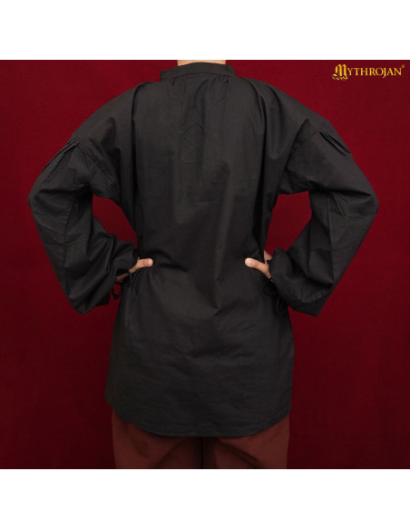 Camisa vikinga de algodão modelo...