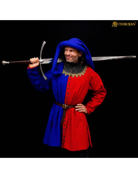 Casaco medieval de lã dos séculos...