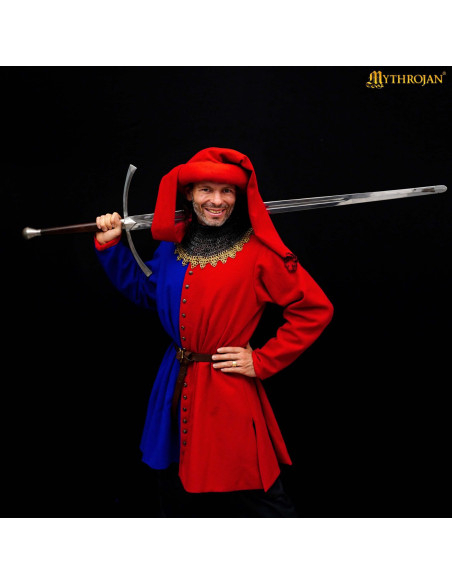 Casaco medieval de lã dos séculos...