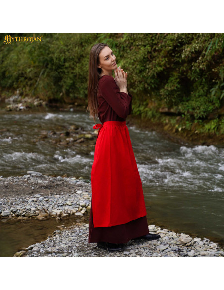 Avental medieval Renacentista, cor...