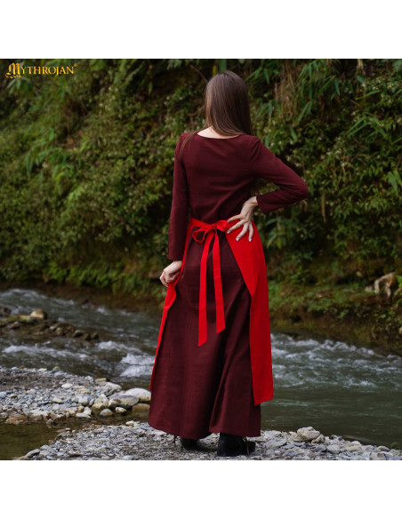 Avental medieval Renacentista, cor...