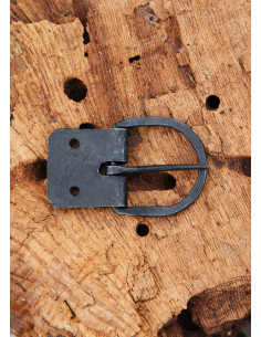 Fivela forjada à mão com chapa, cintos de aproximadamente... 2