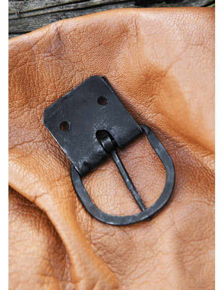 Fivela forjada à mão com chapa,...