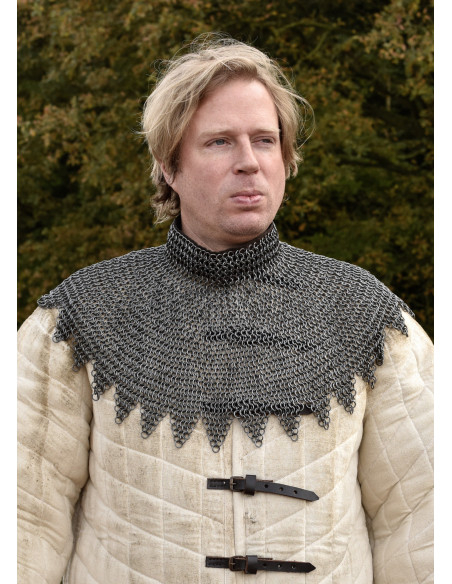 Manto de bispo de cota de malha, com...