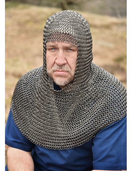 Verdugo de malha com argolas de...