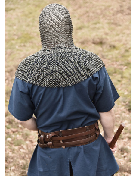 Verdugo de malha com argolas de...