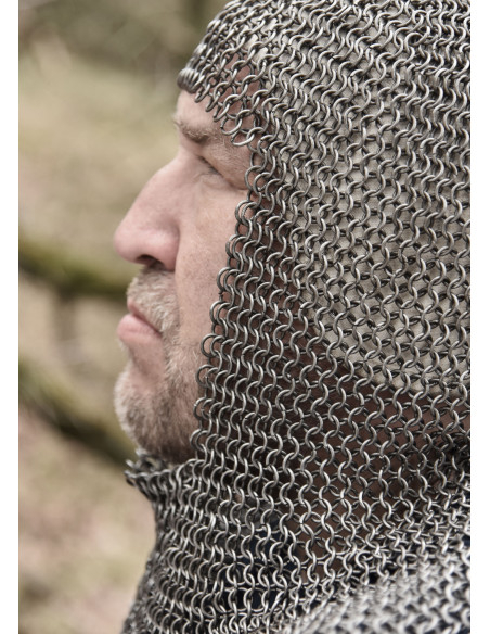 Verdugo de malha com argolas de...