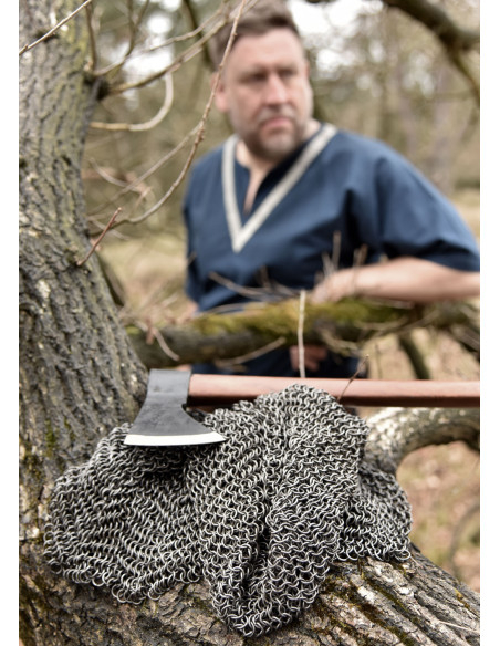 Verdugo de malha com argolas de...