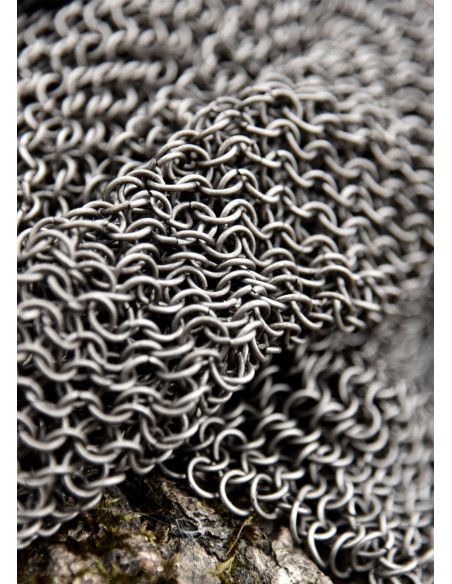 Verdugo de malha com argolas de...