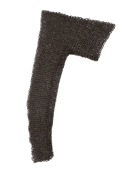 Mangas de cota de malha, argolas...