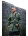 Túnica vikinga longa modelo Bragi, cor verde