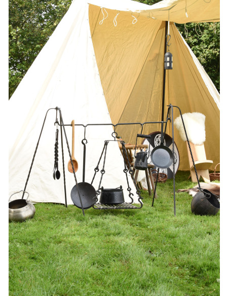 Varilha de aço para tripés, forjada à...