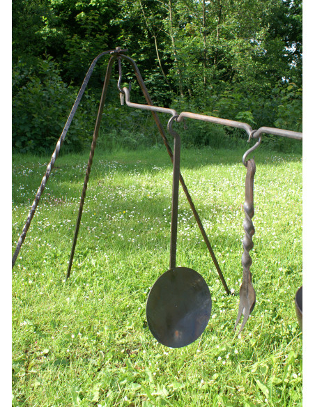 Varilha de aço para tripés, forjada à...