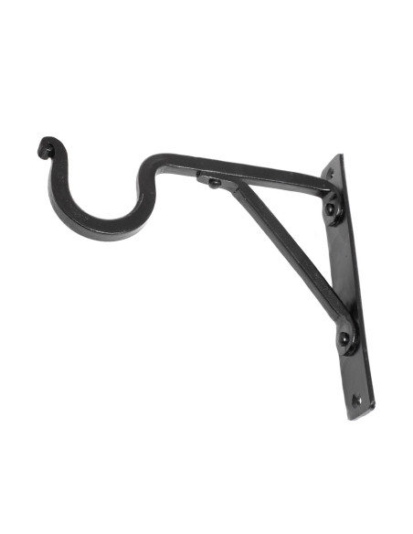 Gancho de parede grande, forjado à mão