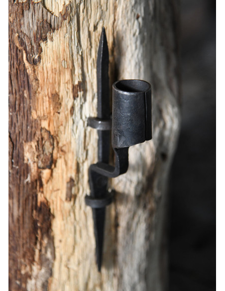 Candelabro medieval de parede com 1...