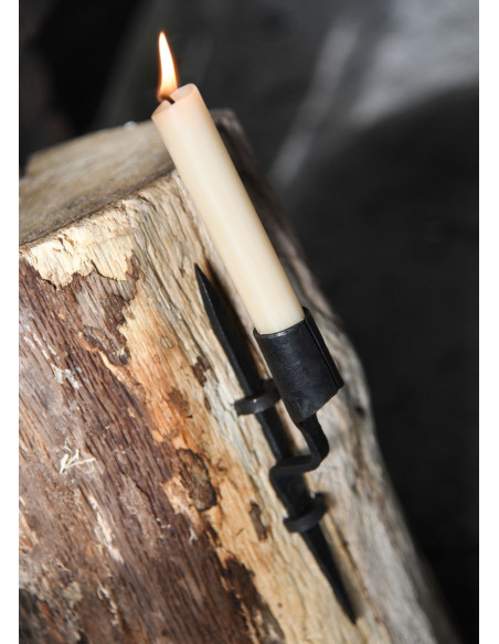 Candelabro medieval de parede com 1...