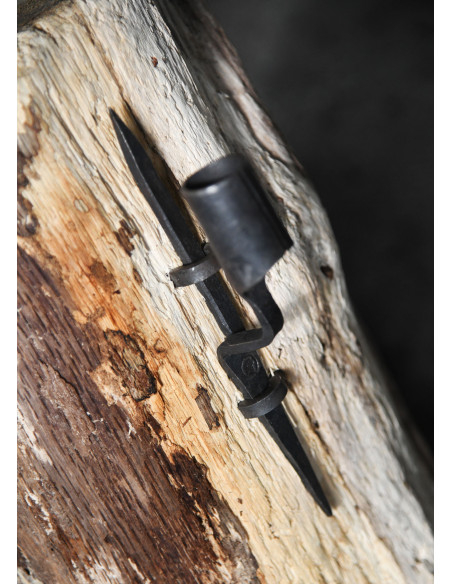 Candelabro medieval de parede com 1...