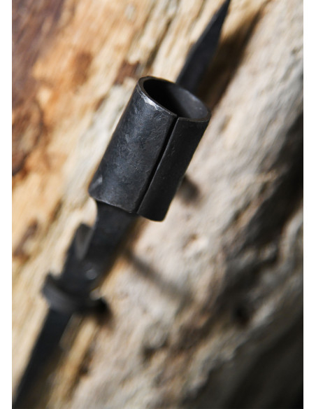 Candelabro medieval de parede com 1...