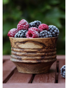 Cumbuca pequena de madeira, Alta Idade Média