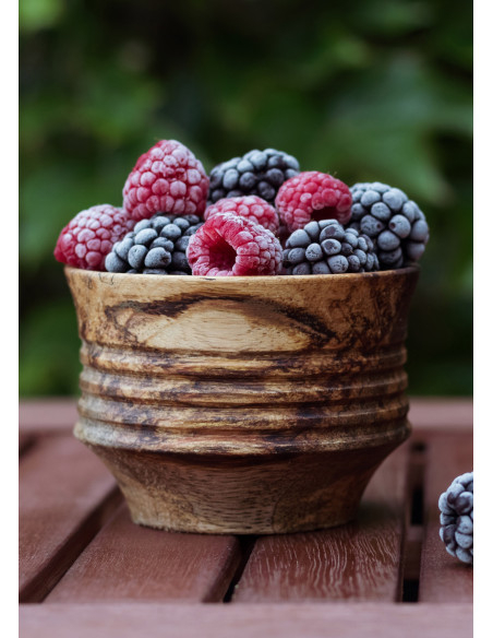 Cumbuca pequena de madeira, Alta...