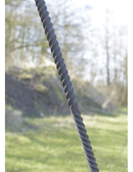 Tripé grande, forjado à mão, aprox....