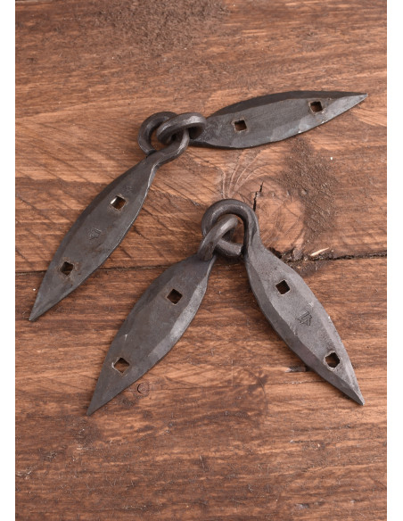 Dobradiças de baú viking feitas à mão