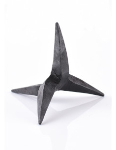 Abrojo militar medieval, forjado à mão em aço 2