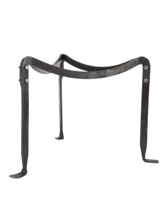 Suporte medieval forjado à mão para braseiro 2