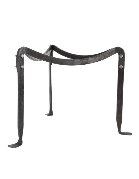 Suporte medieval forjado à mão para...