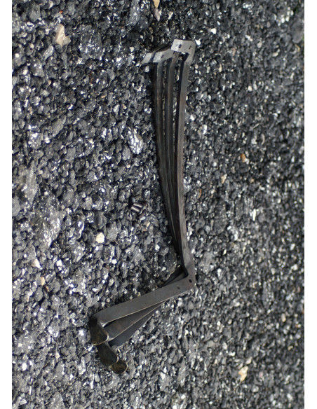 Suporte medieval forjado à mão para...
