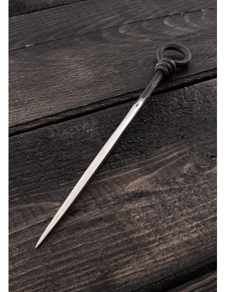 Palito medieval para comer, aço...