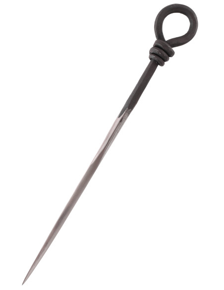 Palito medieval para comer, aço...