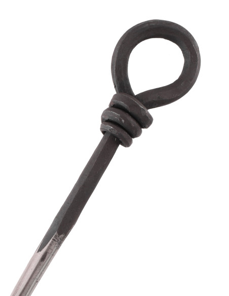 Palito medieval para comer, aço...