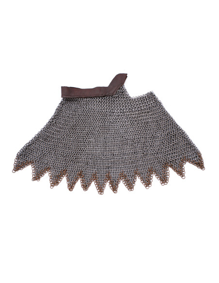 Manto de bispo com cota de malha de...