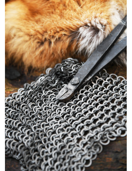 Peça de cota de malha 20 x 20 cm....