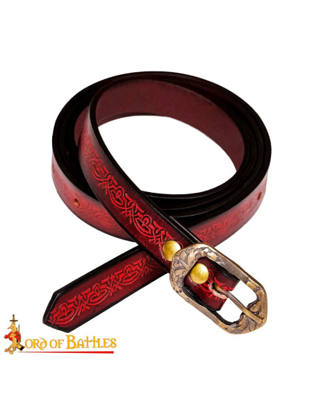 Cinto artesanal medieval de fantasia...