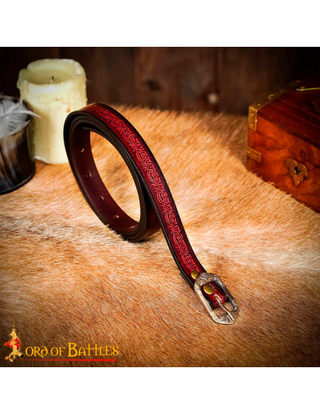 Cinto artesanal medieval de fantasia...