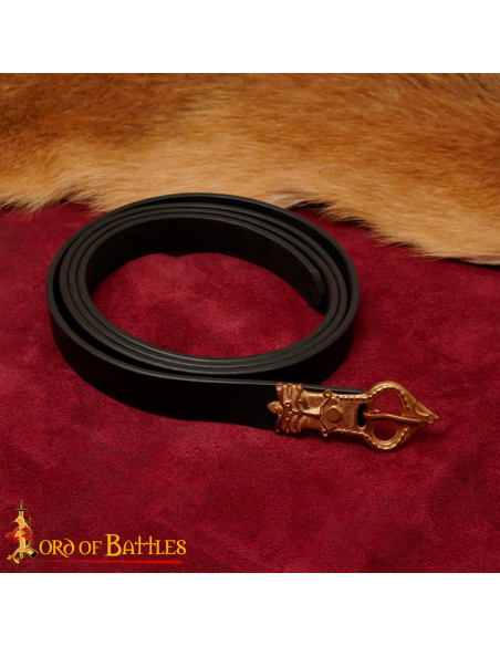 Cinto medieval Sajão fivela em...