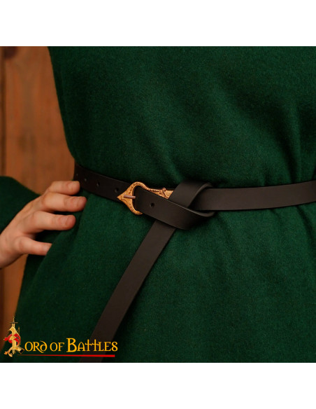 Cinto medieval Sajão fivela em...