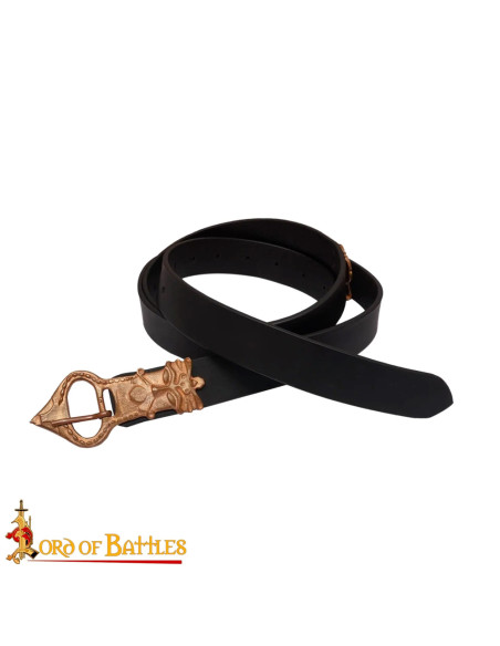 Cinto medieval Saxão fivela de Rei em...